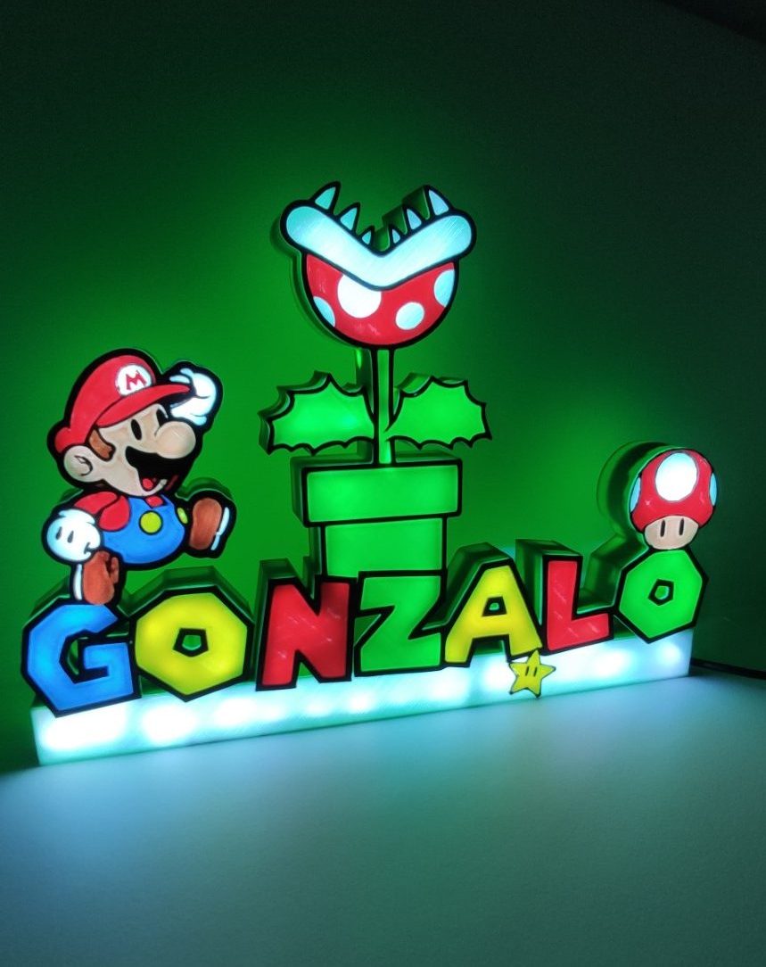 Lampara Super mario bros - NINTENDO - Imagen 3