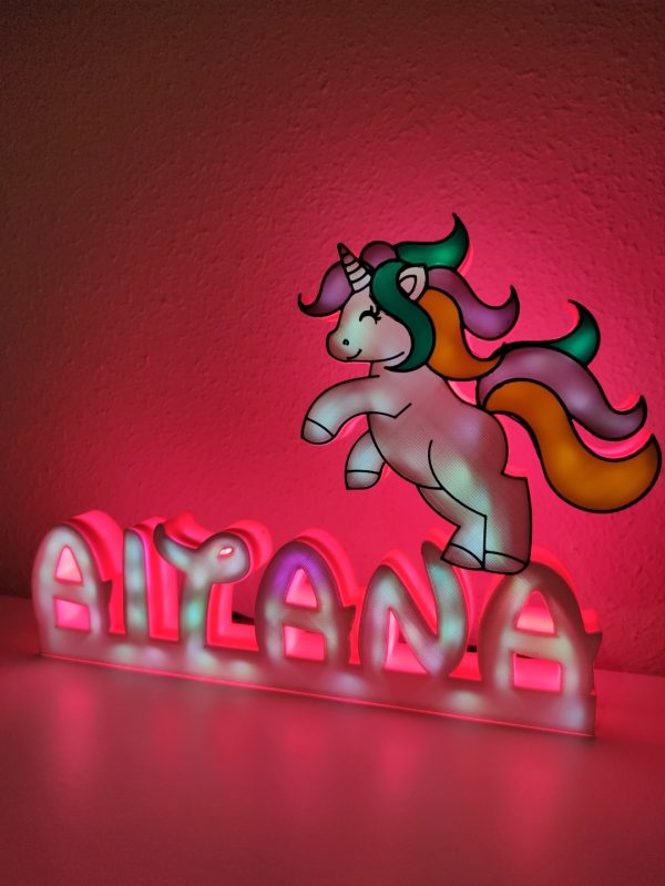 lampara unicornio