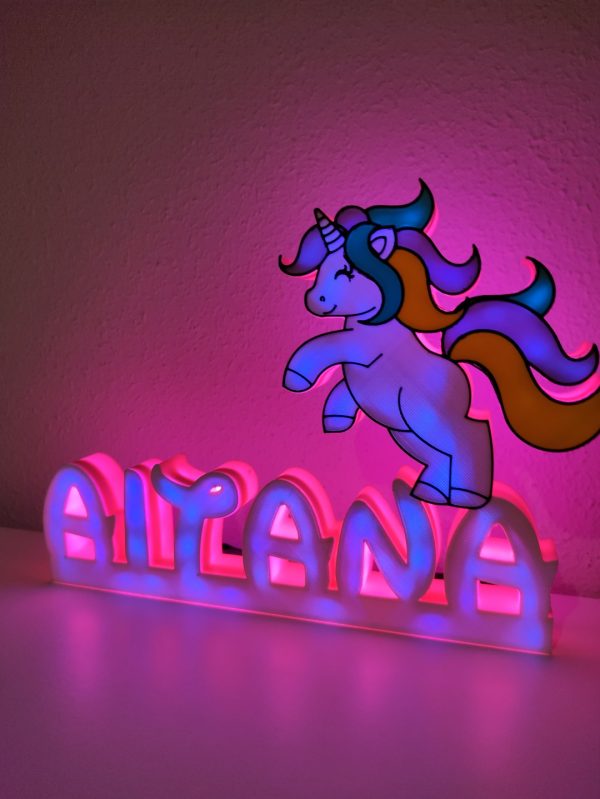 lampara unicornio