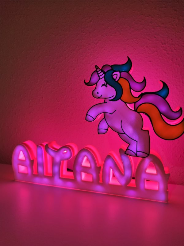 lampara unicornio