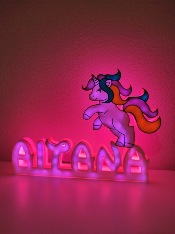 lampara unicornio