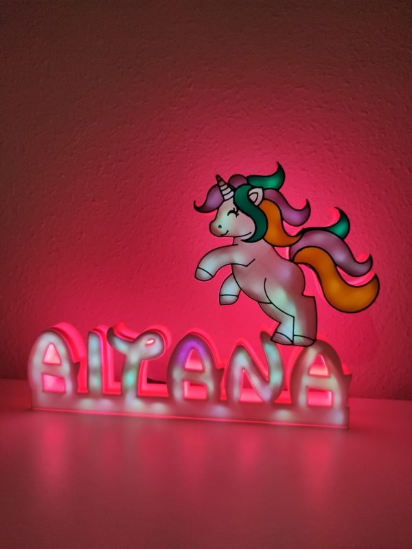 lampara unicornio