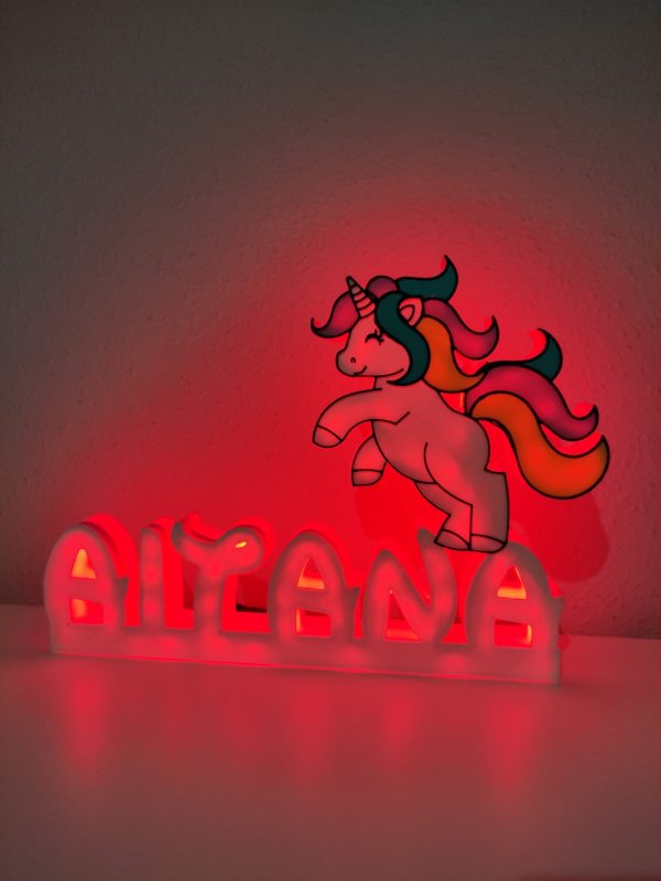 lampara unicornio