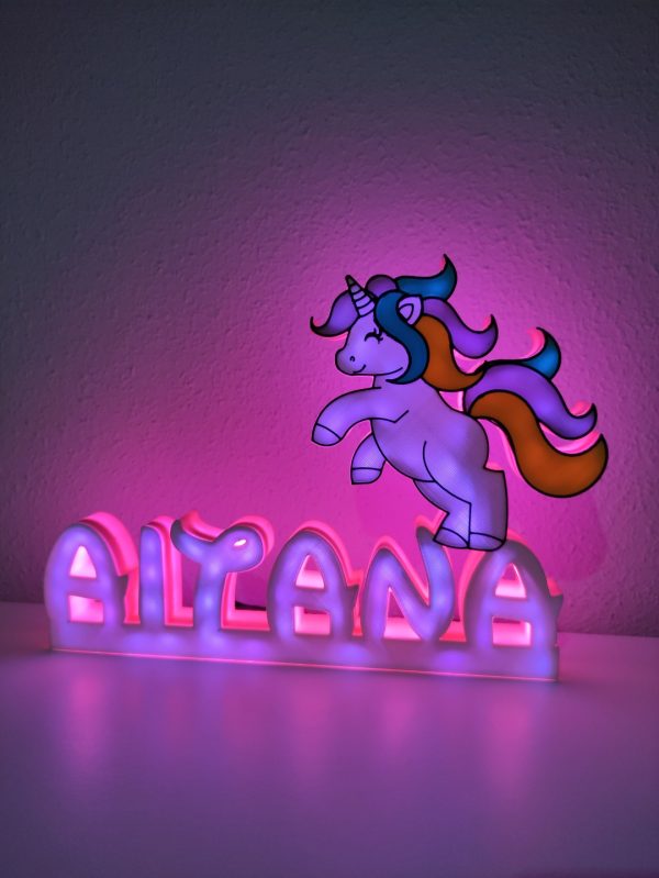 Lampara Unicornio