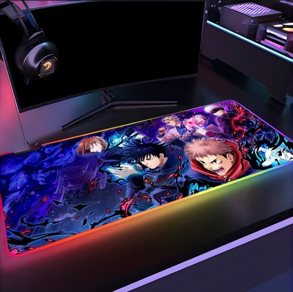 Alfombrilla rgb xxl gojo satoru