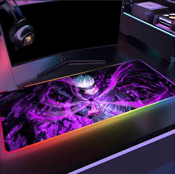Alfombrilla rgb xxl gojo satoru