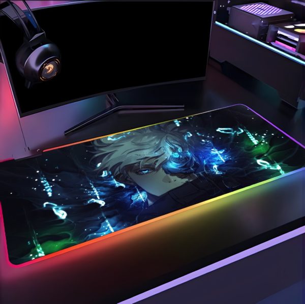 Alfombrilla rgb xxl gojo satoru