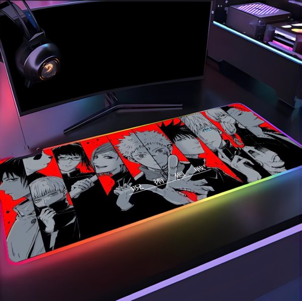 Alfombrilla rgb xxl gojo satoru
